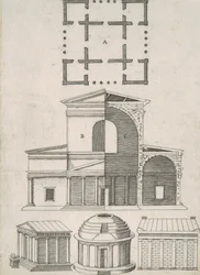 Templi antichi e rotonde (Cinque disegni)