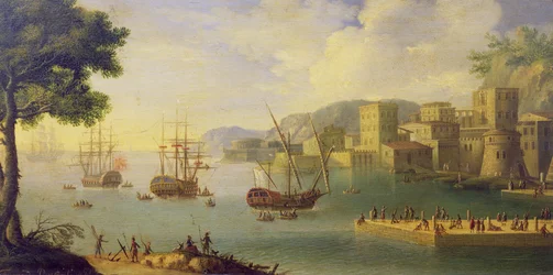 Il porto di Livorno