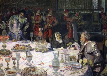 Cena en casa de los Duques (Cena a casa dei duchi – Episodio di Don Chisciotte)