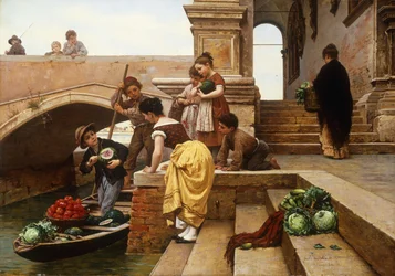 Giovani venditori veneziani