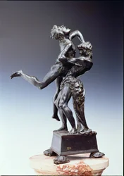 Ercole e Anteo, c.1475-80 (bronzo)