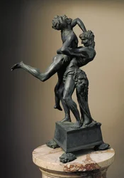 Le dodici fatiche di Ercole: "Eracle solleva il gigante Anteo"