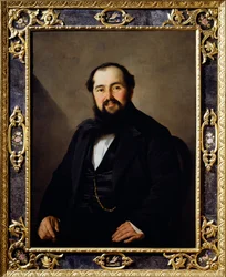Ritratto di Giuseppe Viti (1816-1860), viaggiatore e commerciante italiano