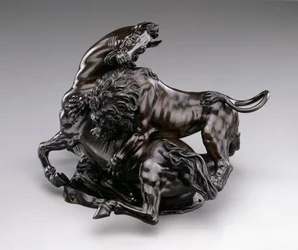 Leone che attacca cavallo, c.1580/90