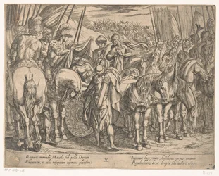 Alessandro Magno trova il corpo di Dario