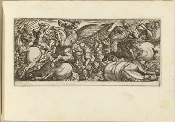 Battaglia tra cavalleria e fanteria