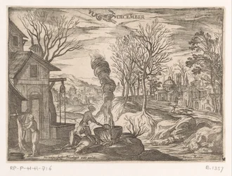 Dicembre: macellazione dei maiali (Capricorno)