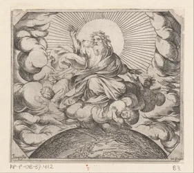 Dio separa la terra e l