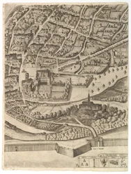 Piano della città di Roma. Parte 11 con il San Pancrazio riva sinistra