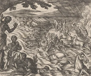 Tavola 7: Il Diluvio, dal 