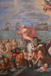 Dettaglio dalla Sala della Regina