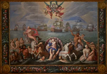 Giorgio, Principe di Danimarca (dettaglio dalla Sala del Disegno della Regina)