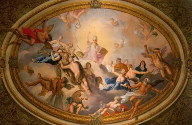 Minerva circondata dalle Arti e dalle Scienze (dettaglio)