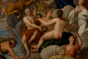 Le tre Grazie (dettaglio)