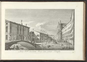 Veduta di Campo dei Gesuiti a Venezia