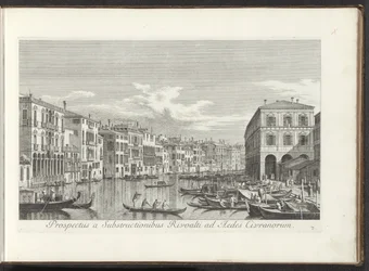 Veduta del Canal Grande a Venezia