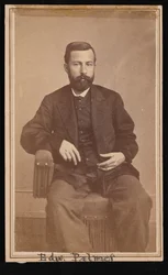 Ritratto di Edward Palmer 1829-1911, 1868-1869