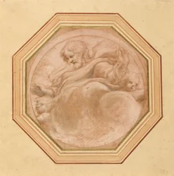 Correggio - Christ in Glory, 87.GB.90