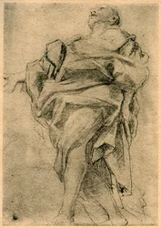 Studio per la figura di un apostolo, 1913