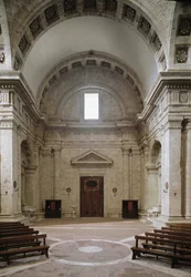 Vista interna della chiesa di San Biagio