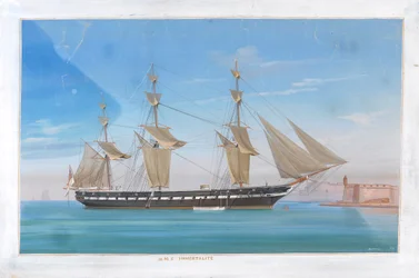 Nave a vapore assistita a vela HMS 