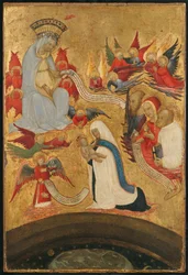 Santa Francesca Romana con il Bambino Gesù, ca. 1445