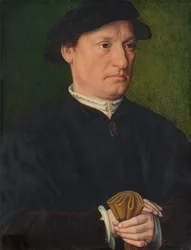 Un membro della famiglia de Hondecoeter [recto], 1543