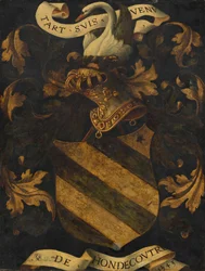 Stemma Araldico Crestato [retro], 1543
