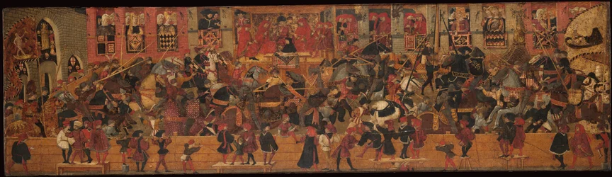 Torneo nella piazza di Santa Croce, Firenze