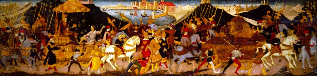 Pannello di Cassone, Trionfo di Cesare