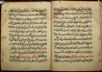 Pagine di un manoscritto, copiato nel 799 AH/AD 1397, del Kitab al-Ahjar di Ahmad bin Yusuf Al-Tifashi, o Libro sulle Gemme. Or. 1198
