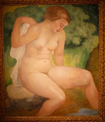 Bagnante nel Bosco, circa 1931