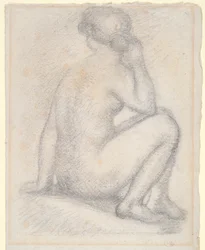 Nudo Femminile Seduto