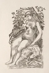 Illustrazione per una poesia di Pierre de Ronsard