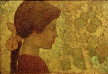Ragazza di profilo