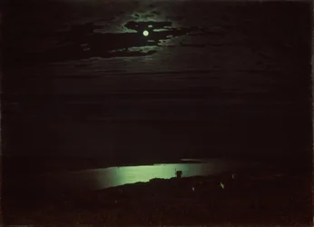 Notte al chiaro di luna sul Dnepr, 1880