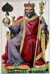 Rappresentazione di Carlo Magno (Carlo I detto Carlo il Grande 742-814) (dettaglio)