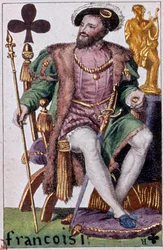 Rappresentazione di Re Francesco I (dettaglio)