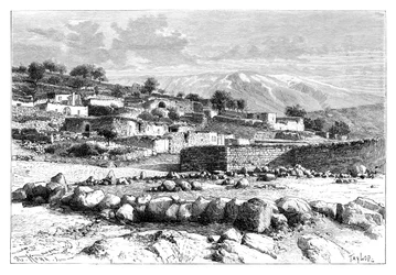 Monte Hermon, Siria, 1895