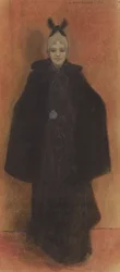 Elegante in piedi, 1893