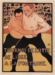 Torneo di lotta, Liegi, 1899