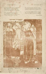 Tre donne bretoni con neonati