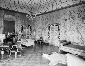 Una grande sala nella Villa Madama, Roma