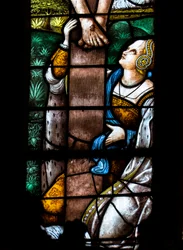 Cattedrale di Sainte-Marie, Auch, Gers, 2018 (vetrata)