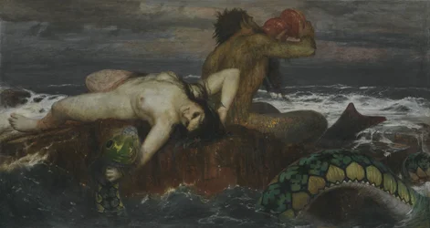 Tedesco: Triton und Nereïde Tritone e Nereide