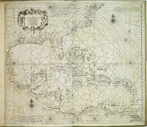 Le isole Carybsche di Barbados fino alla curva del Messico