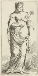 Personificazione della modestia