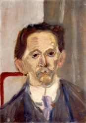 Zemlinsky, Alexander von - ritratto di Arnold Schoenberg