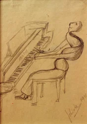 Caricatura (Pianista)