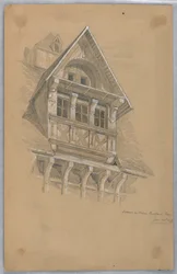Abbaino sulla Maison des Quatrans, Caen